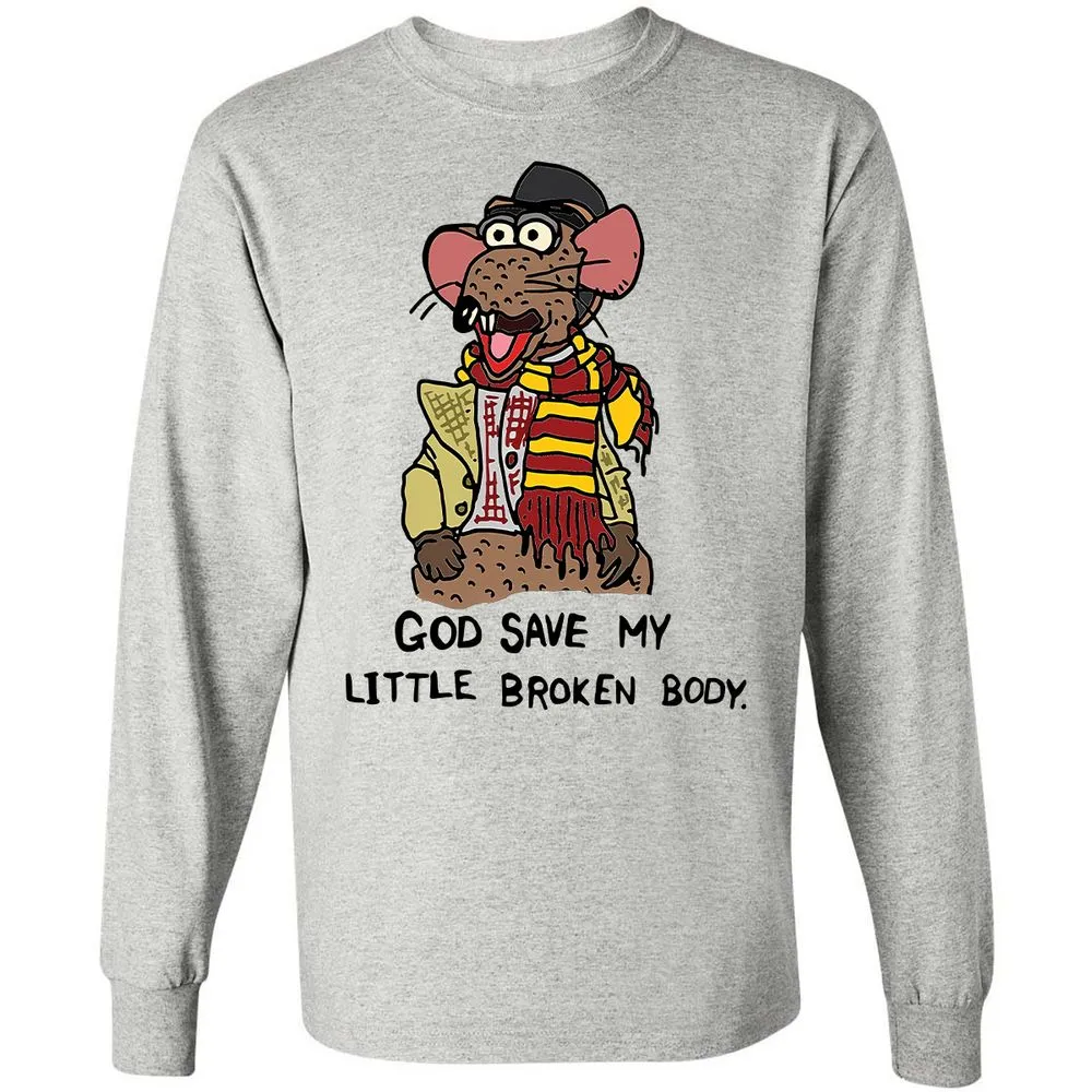 Long Sleeve T-Shirt - 5WBLV5PD - Ash - 5