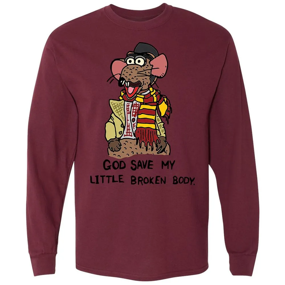 Long Sleeve T-Shirt - 5WBLV5PD - Maroon - 11