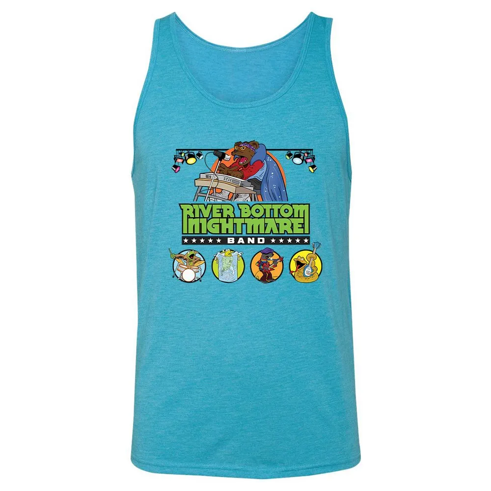 Unisex Jersey Tank - 82DHJFYV - Aqua Triblend - 3