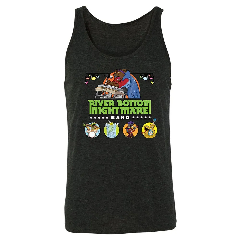 Unisex Jersey Tank - 82DHJFYV - Charcoal Black Triblend - 5