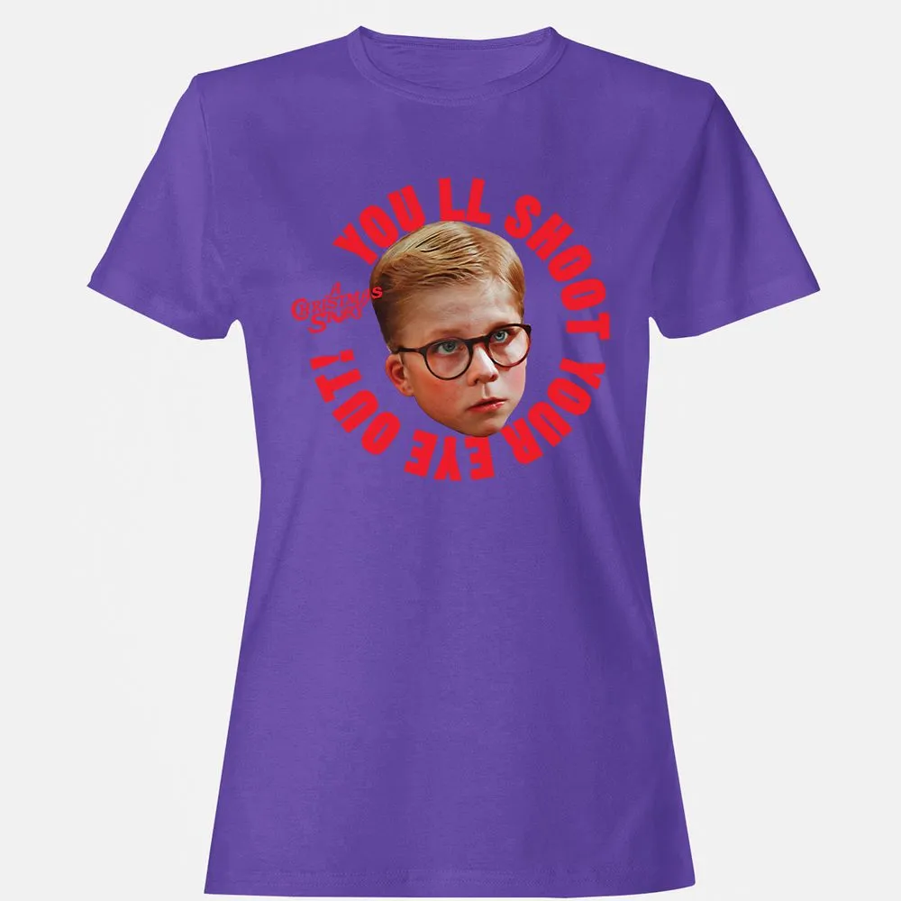 Women's T-Shirt - 6AQQLCK1 - Purple - 12
