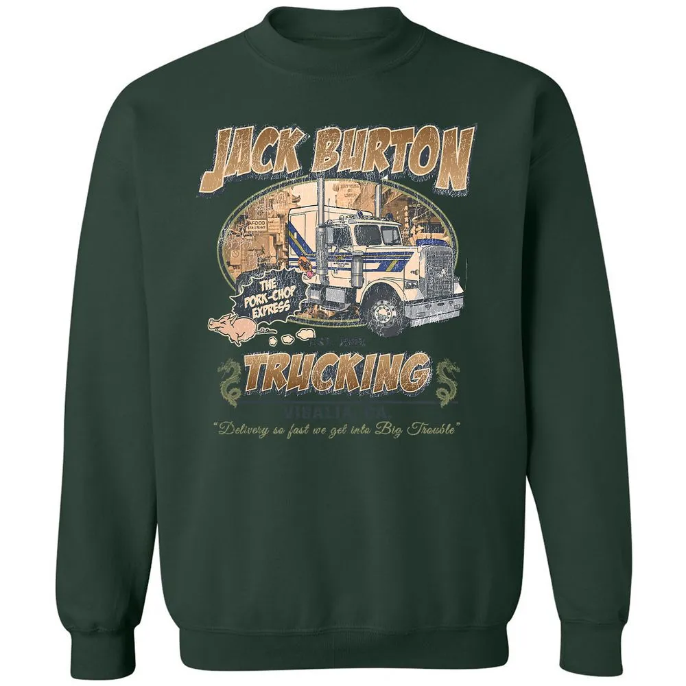 Big Trouble Trucking Company - Forest Green - 4