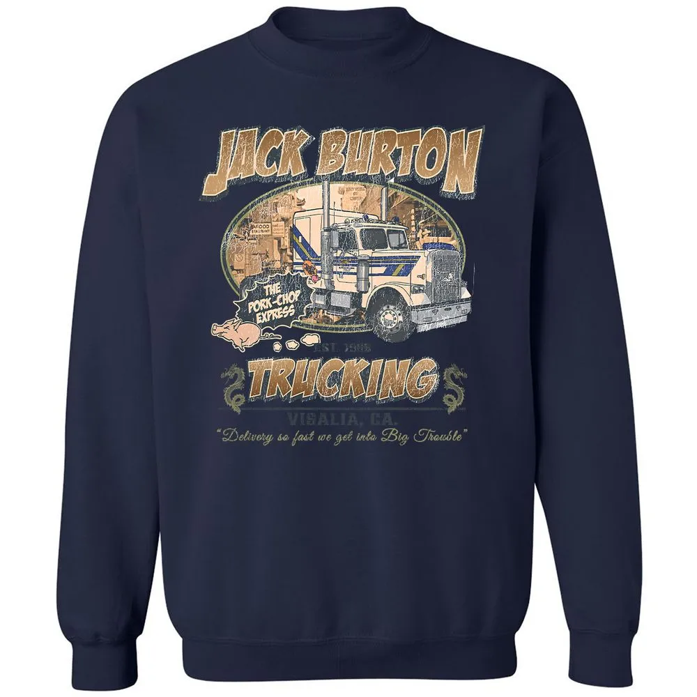 Big Trouble Trucking Company - Navy - 8