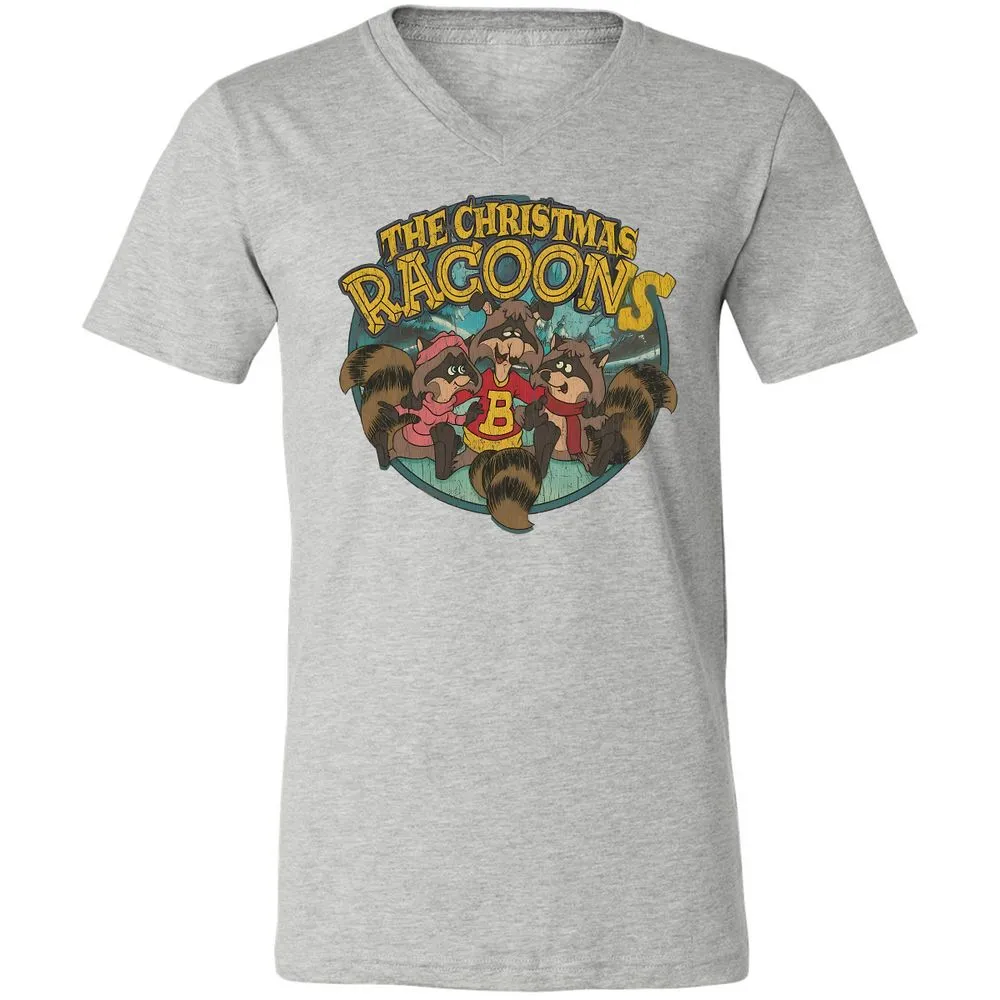 Unisex V-Neck T-Shirt - G4V54FZQ - Athletic Heather - 7