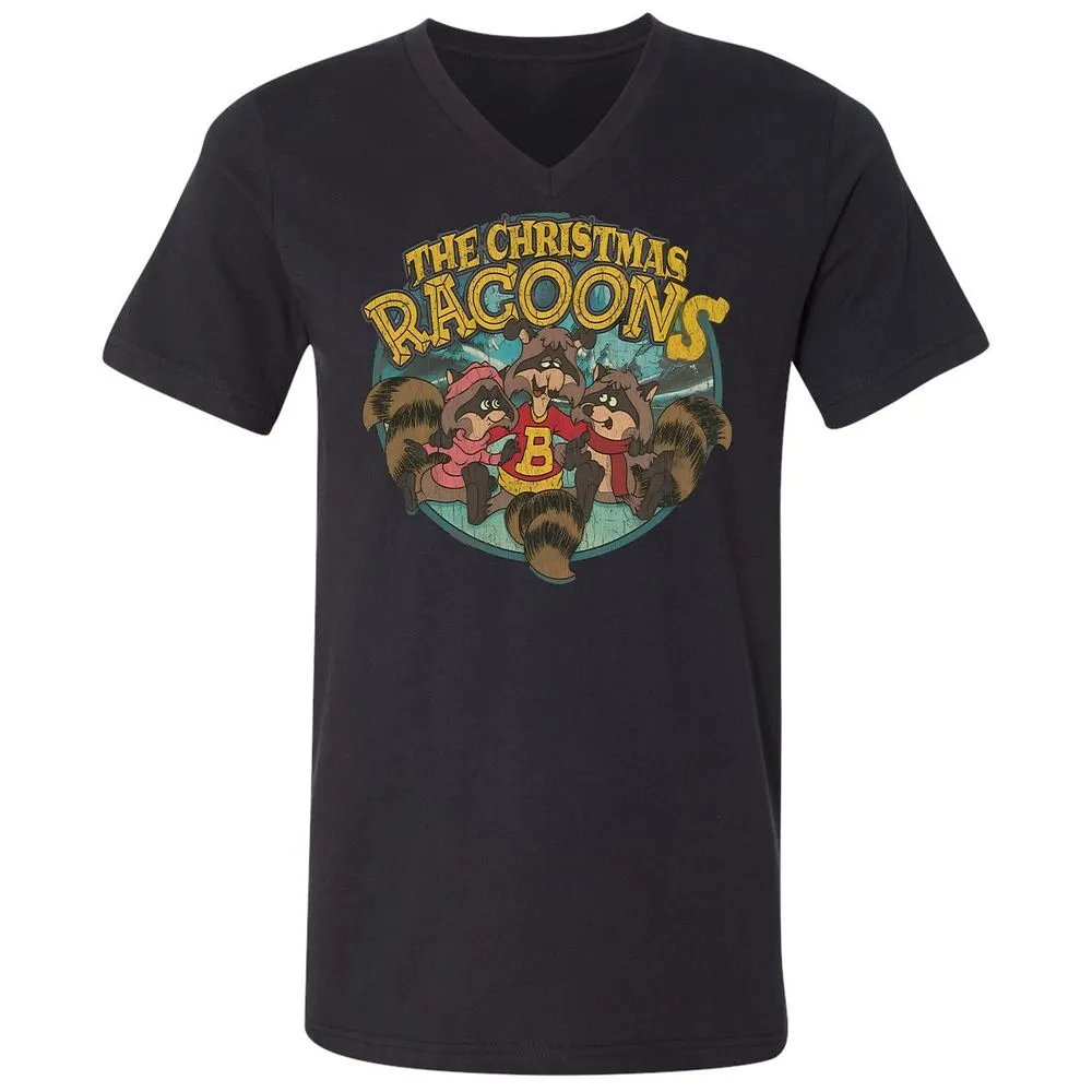 Unisex V-Neck T-Shirt - G4V54FZQ - Black - 16