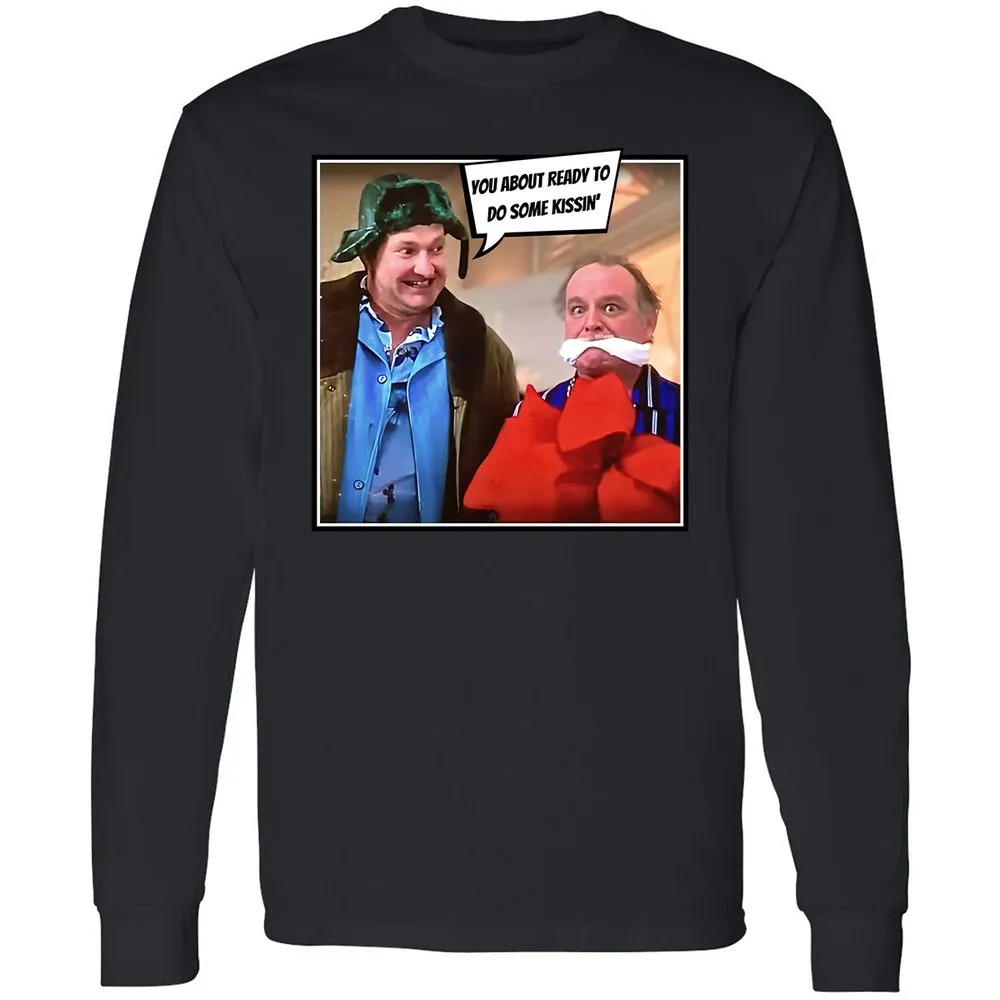 Long Sleeve T-Shirt - VJJVZV6U - Black - 16
