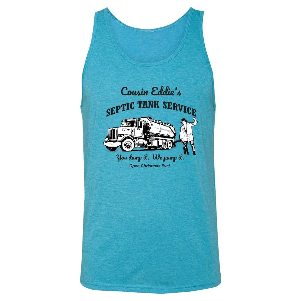 Unisex Jersey Tank - MRS2RGQ7 - Aqua Triblend - 3