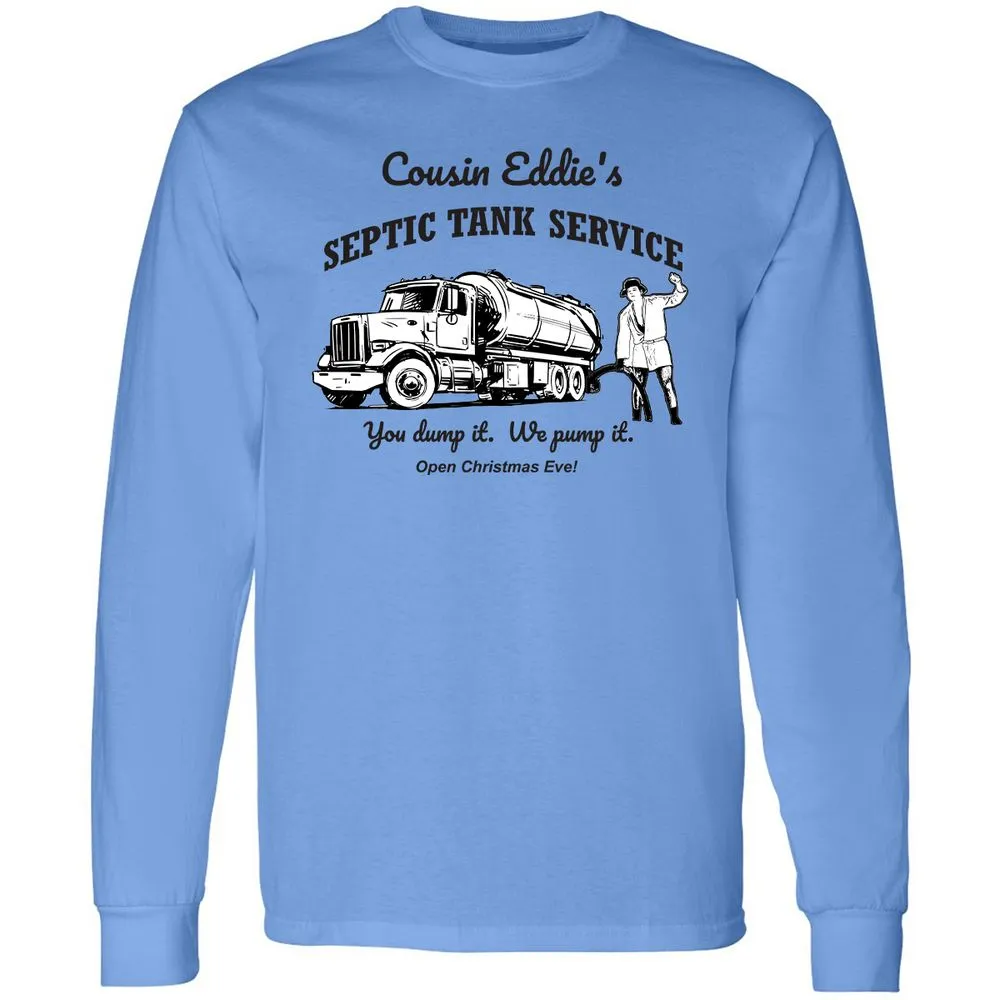 Long Sleeve T-Shirt - Q6HVY7E1 - Carolina Blue - 2
