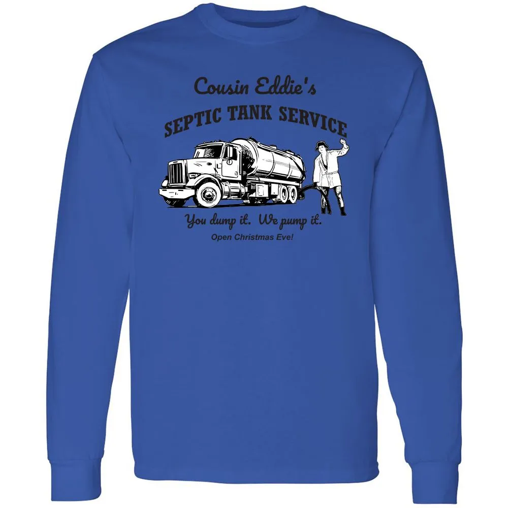 Long Sleeve T-Shirt - Q6HVY7E1 - Royal - 4