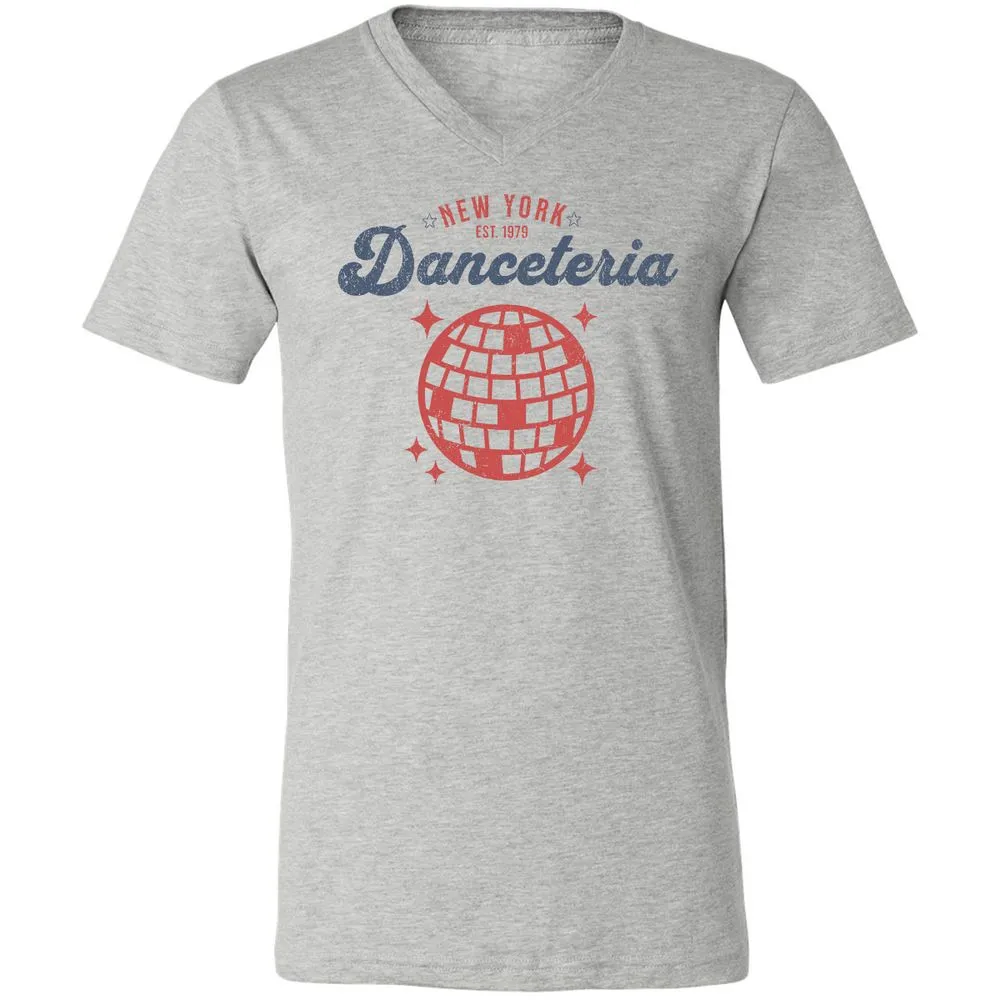 Unisex V-Neck T-Shirt - T9P6R5DM - Athletic Heather - 7