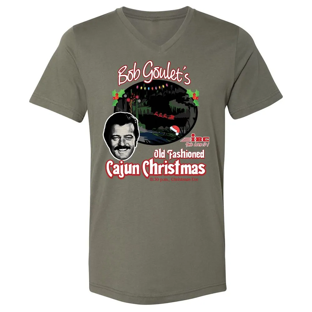 Unisex V-Neck T-Shirt - 9S88ZTGC - Military Green - 10
