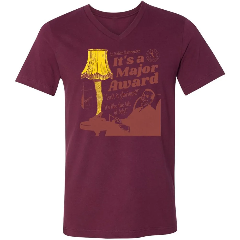 A Christmas Story Leg Lamp - Maroon - 6