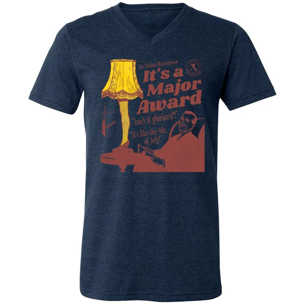 A Christmas Story Leg Lamp - Heather Navy - 15