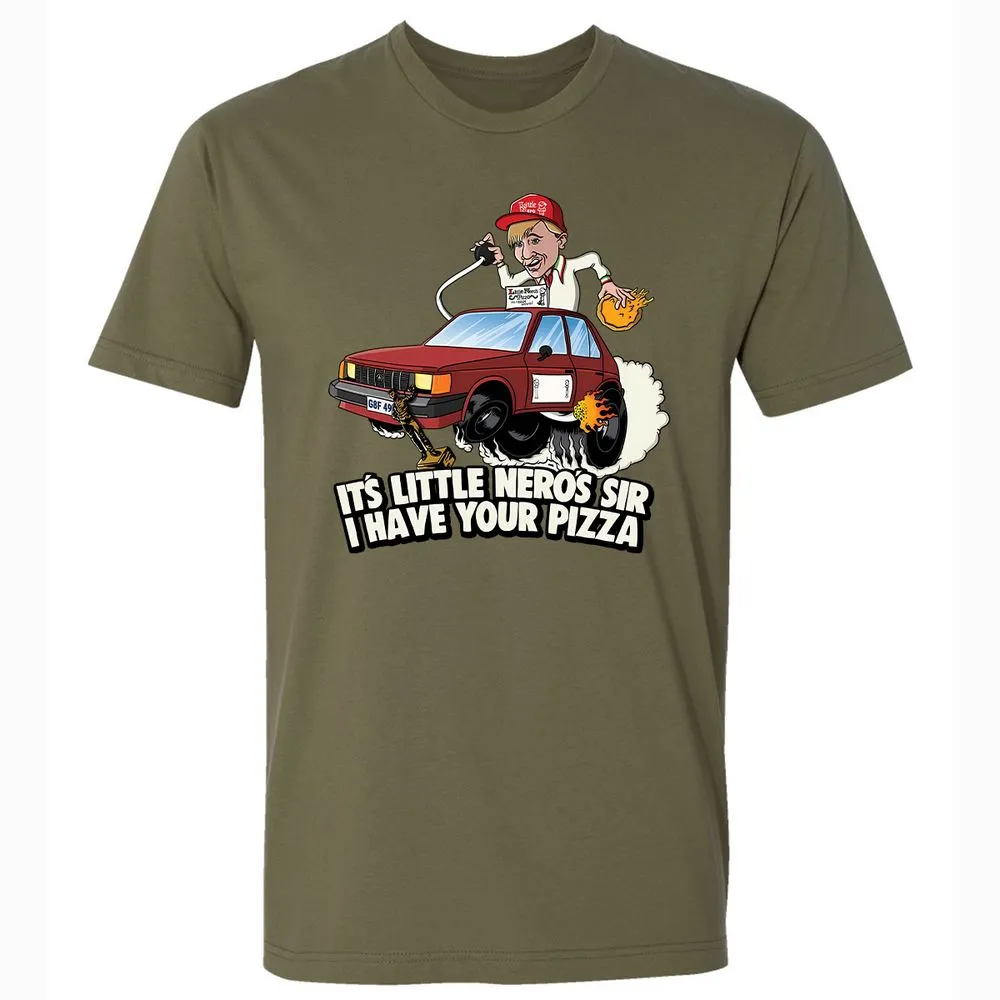 Little Nero's I have your pizza! - Military Green - 5