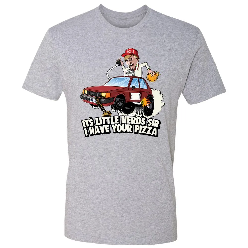 Little Nero's I have your pizza! - Heather Grey - 9