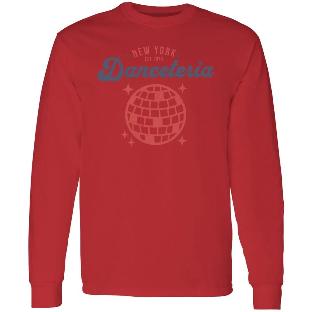 Long Sleeve T-Shirt - D1ZPGNU7 - Red - 14