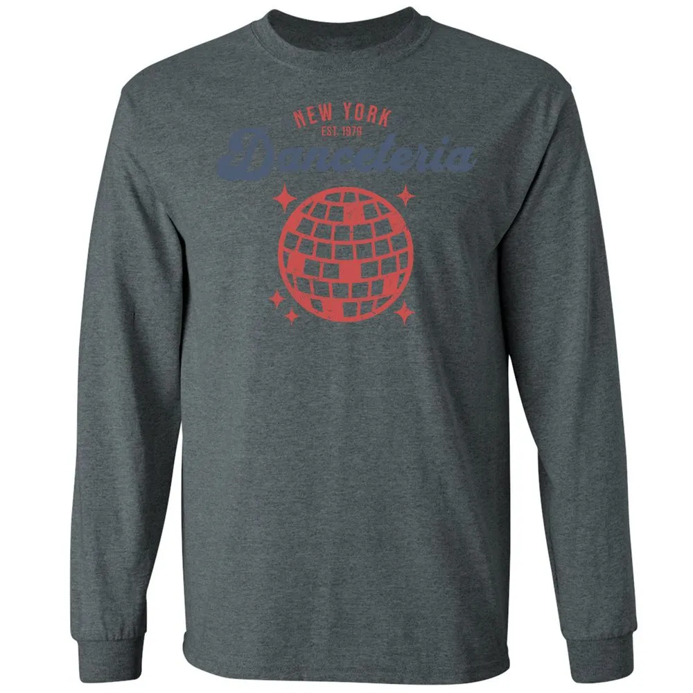 Long Sleeve T-Shirt - D1ZPGNU7 - Dark Heather - 15