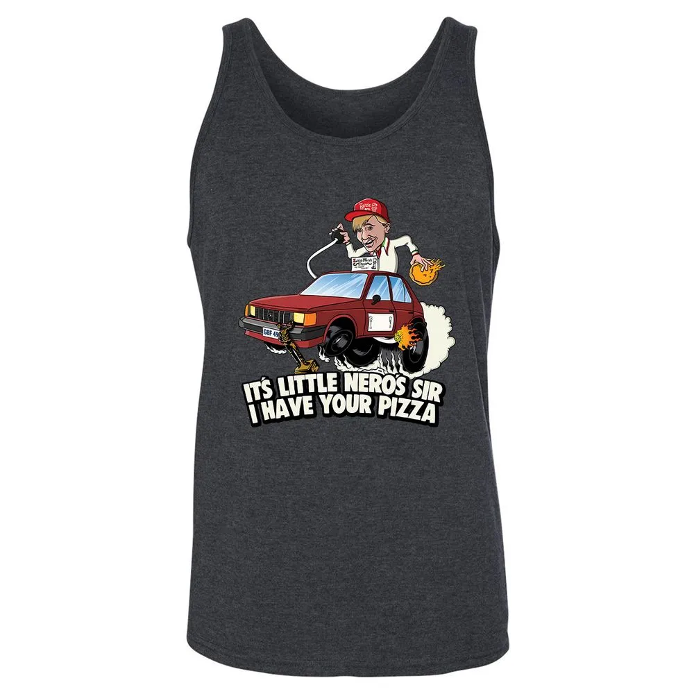 Little Nero's I have your pizza! - Dark Grey Heather - 6