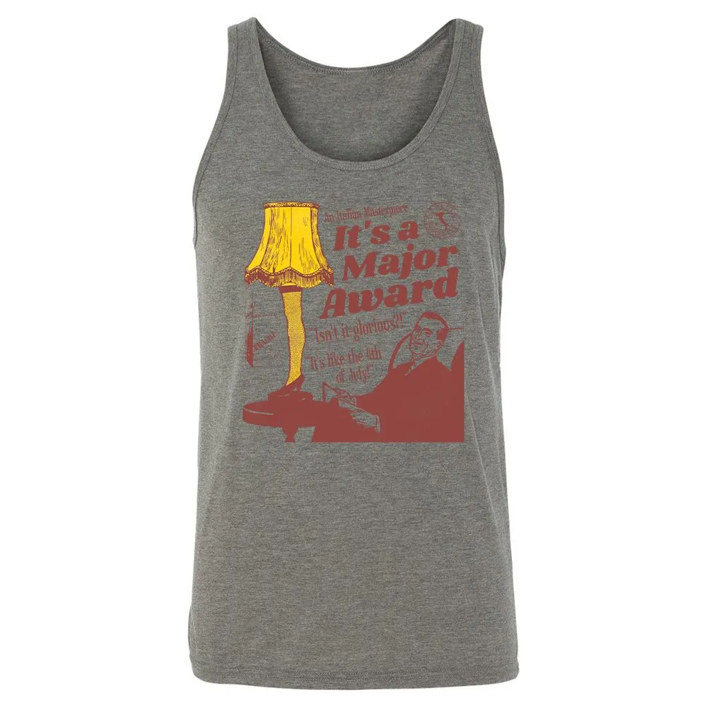 A Christmas Story Leg Lamp - Grey Triblend - 2