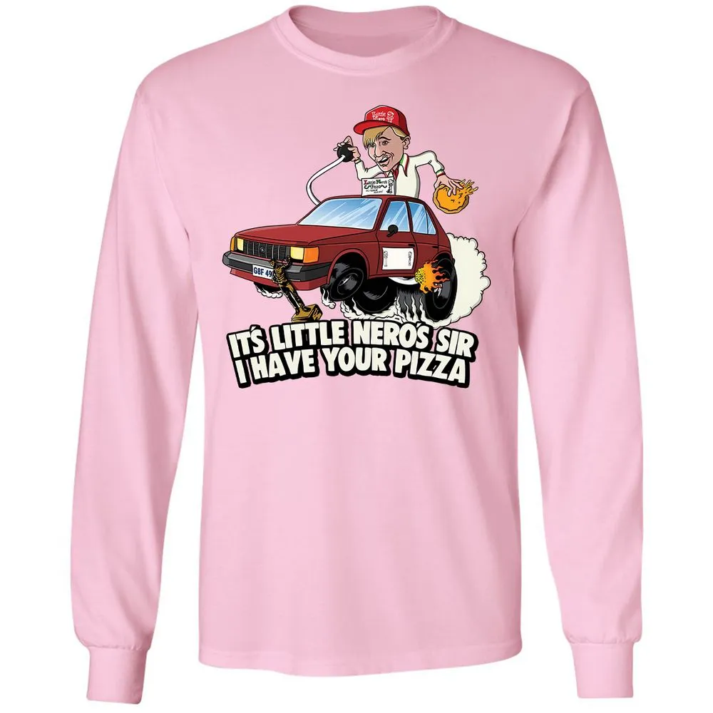 Little Nero's I have your pizza! - Light Pink - 3