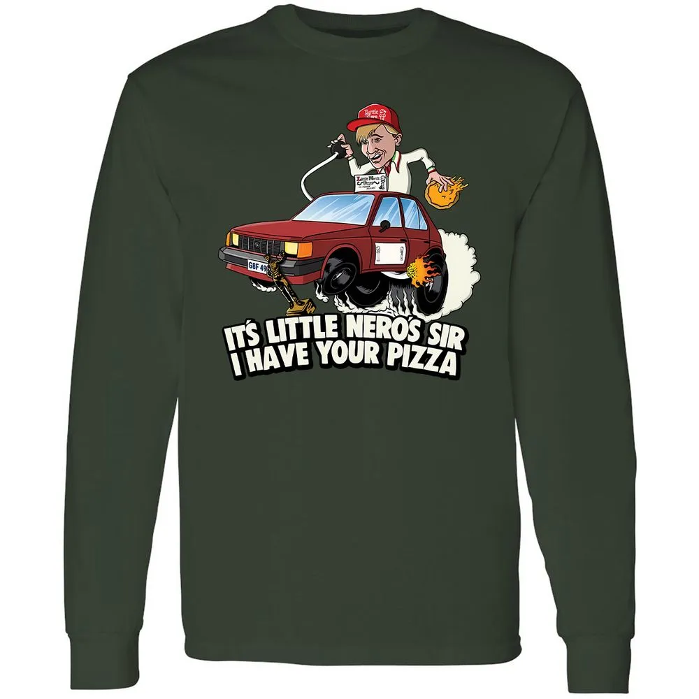 Little Nero's I have your pizza! - Forest Green - 8