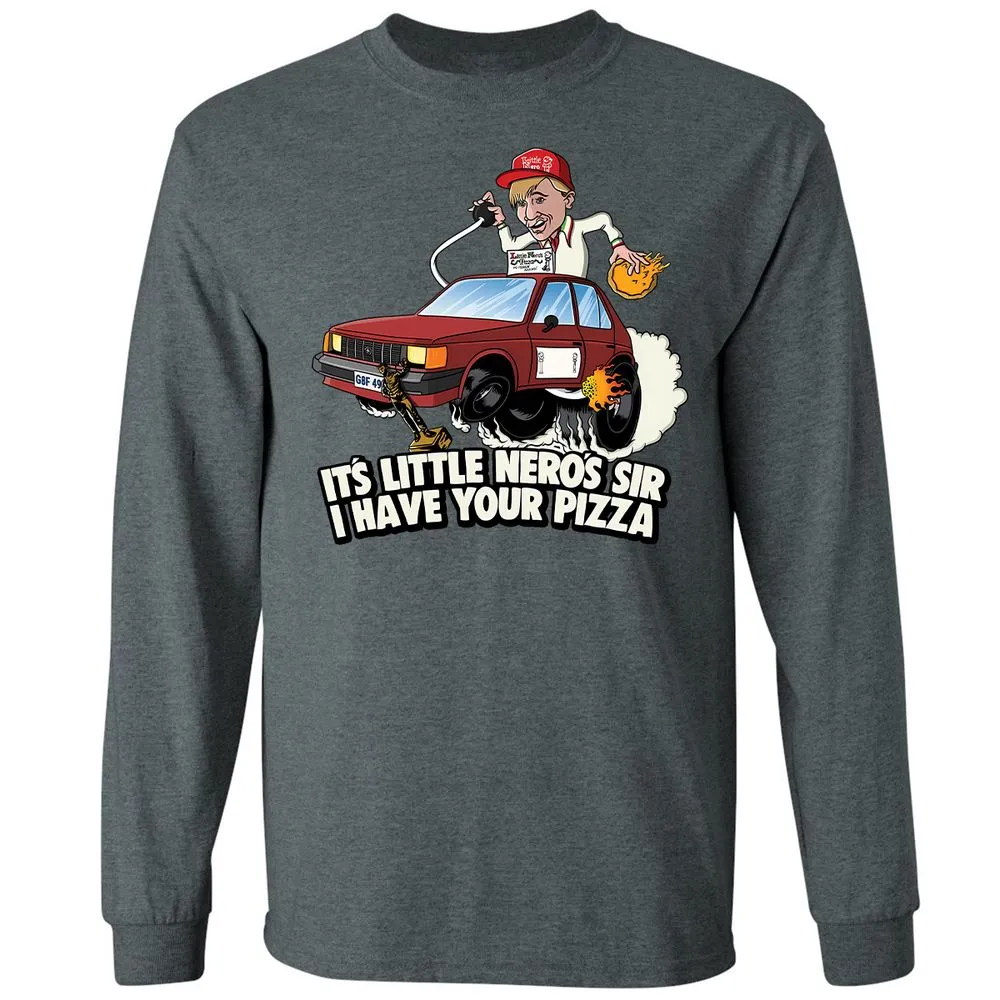Little Nero's I have your pizza! - Dark Heather - 15