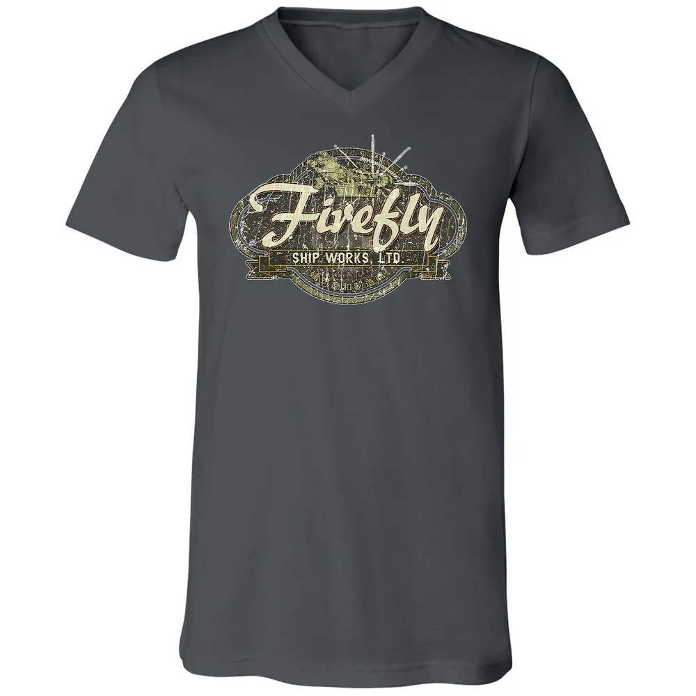 Unisex V-Neck T-Shirt - V816REAA - Asphalt - 12