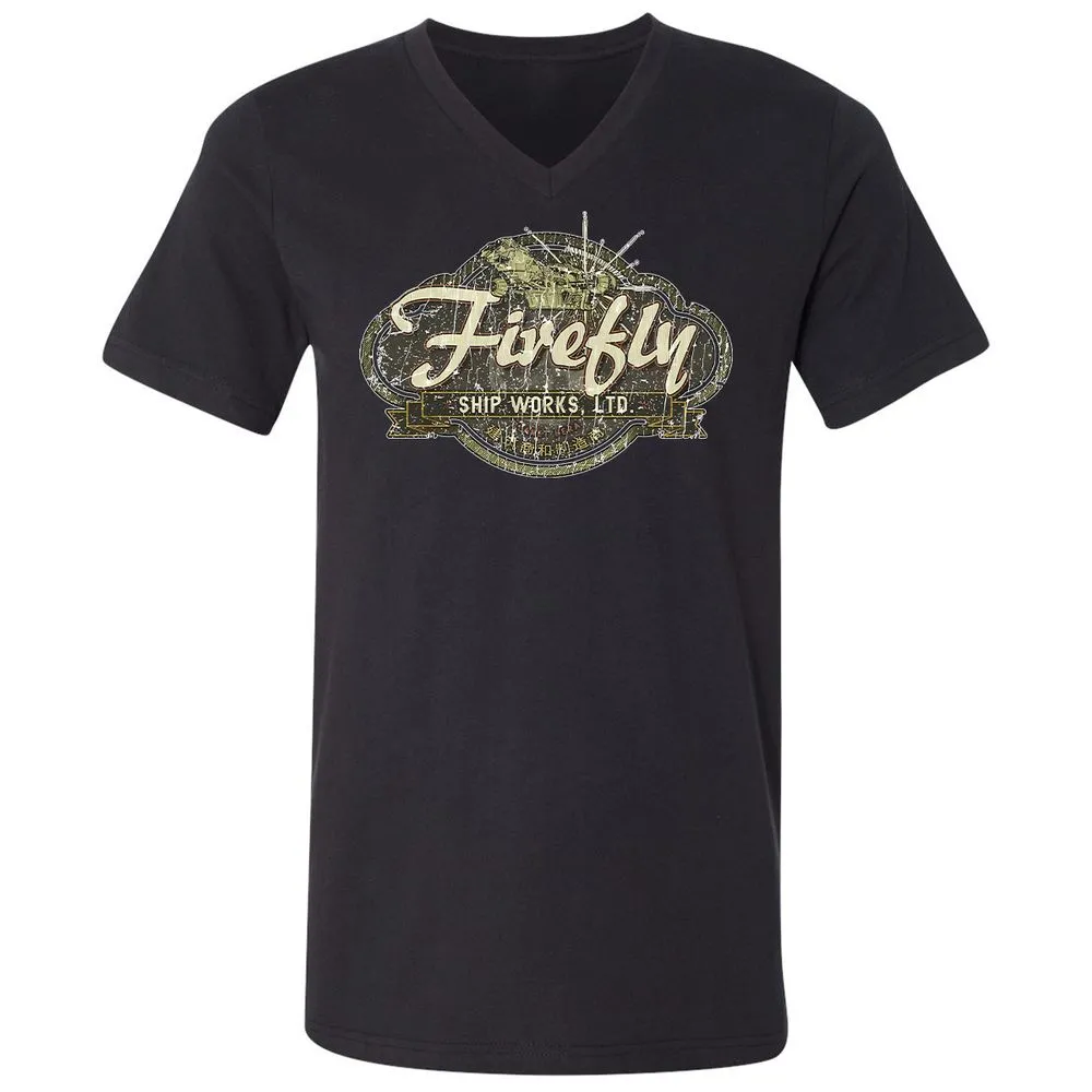 Unisex V-Neck T-Shirt - V816REAA - Black - 16