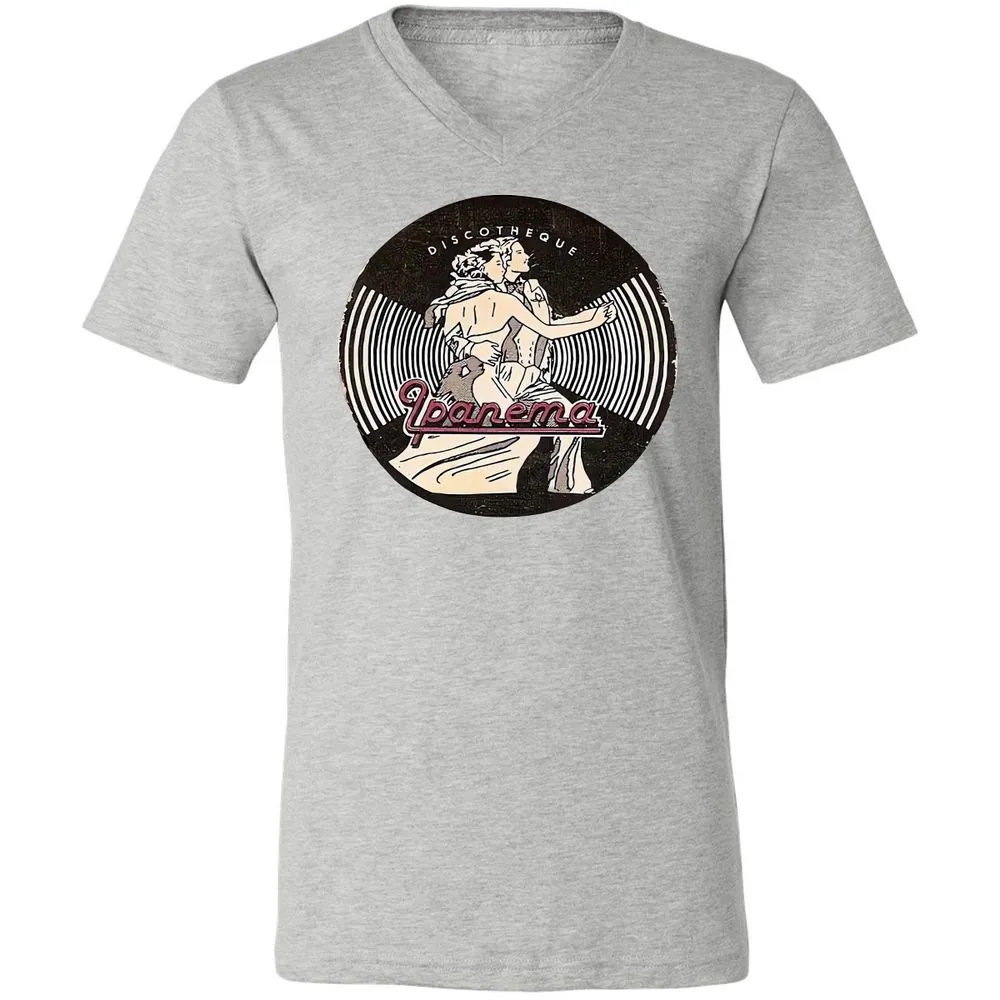 Unisex V-Neck T-Shirt - 8JHXYJDR - Athletic Heather - 7
