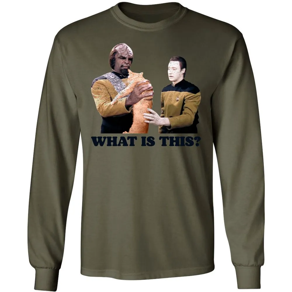 Long Sleeve T-Shirt - 5ME6DJQR - Military Green - 7