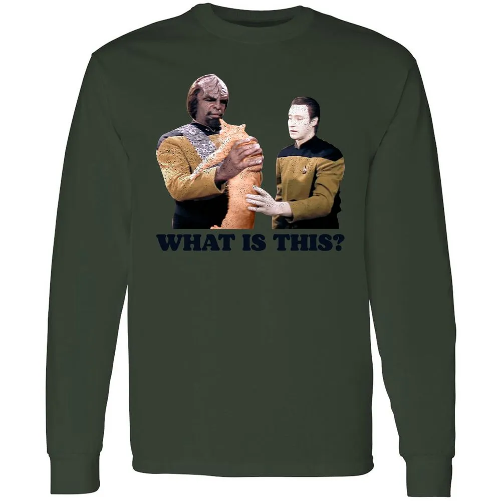 Long Sleeve T-Shirt - 5ME6DJQR - Forest Green - 8