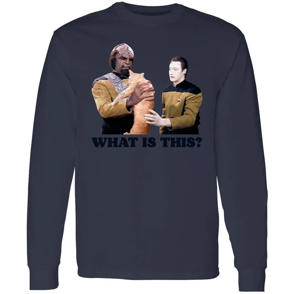 Long Sleeve T-Shirt - 5ME6DJQR - Navy - 12