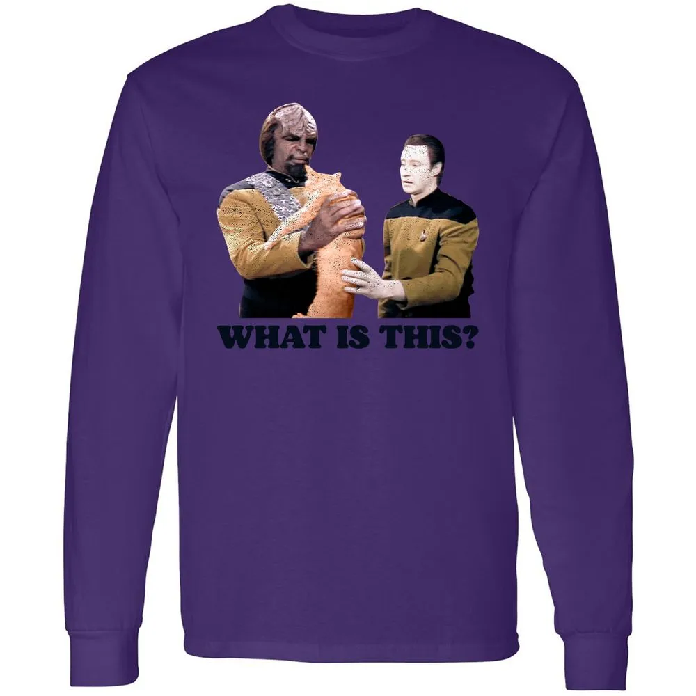 Long Sleeve T-Shirt - 5ME6DJQR - Purple - 13