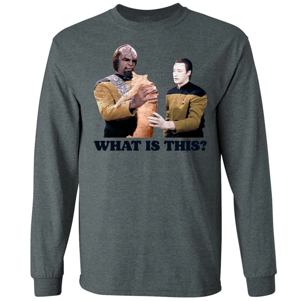 Long Sleeve T-Shirt - 5ME6DJQR - Dark Heather - 15