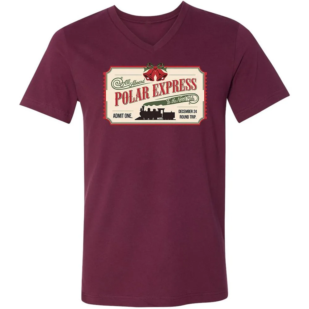 Polar Express Ticket - Maroon - 6