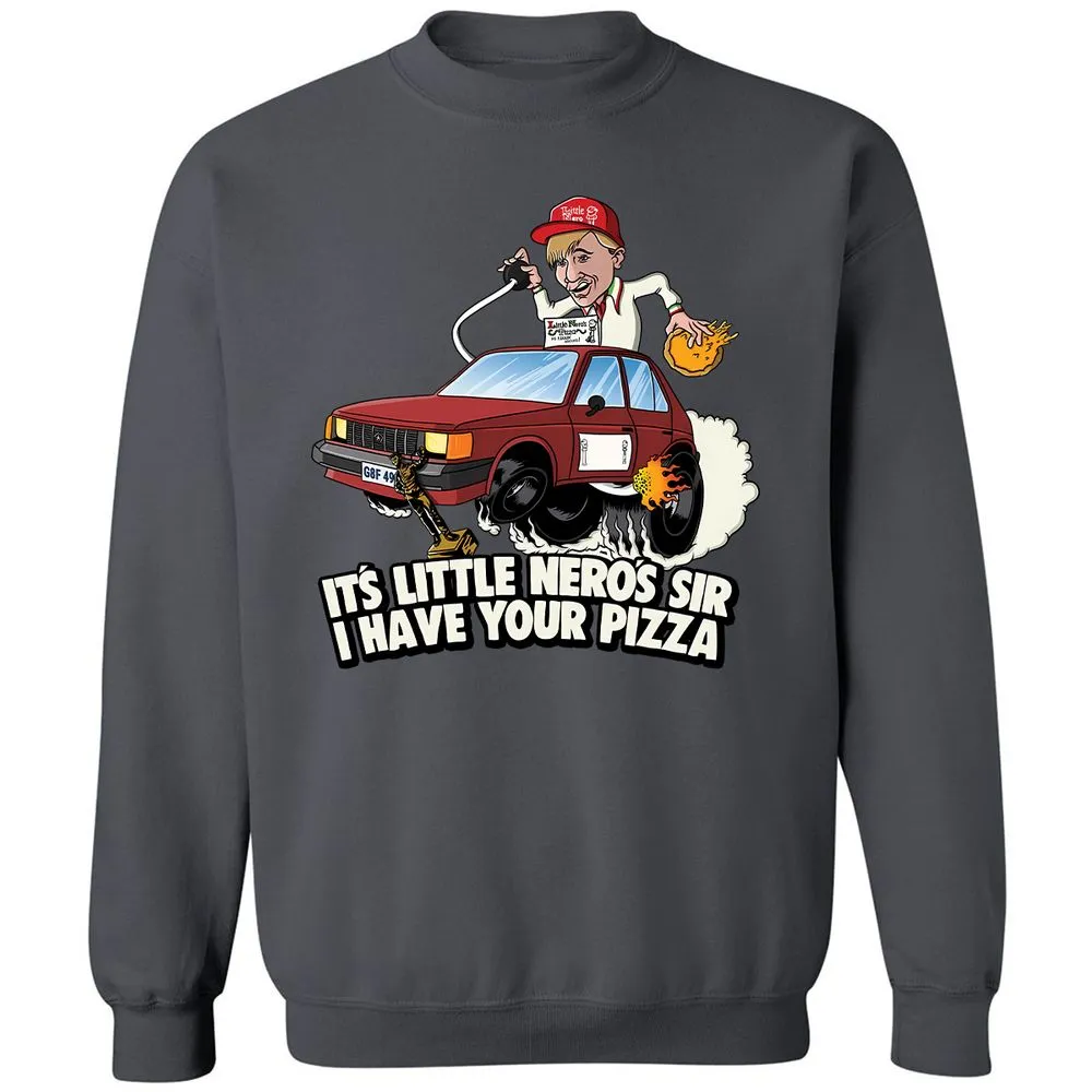 Little Nero's I have your pizza! - Charcoal - 7