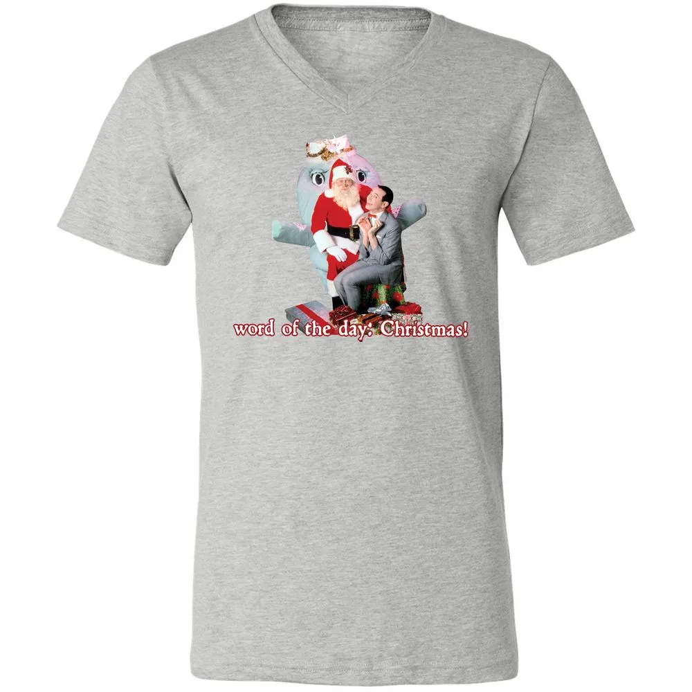 Unisex V-Neck T-Shirt - JKNZHBSV - Athletic Heather - 7