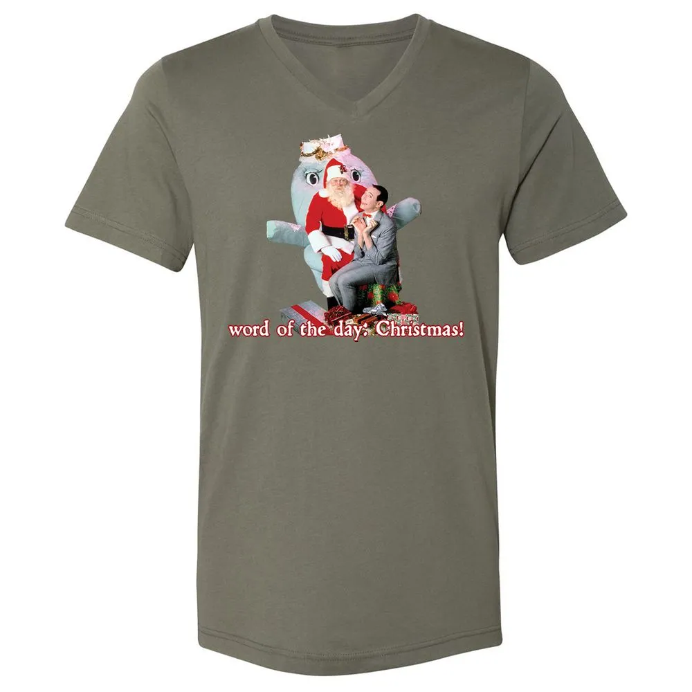 Unisex V-Neck T-Shirt - JKNZHBSV - Military Green - 10