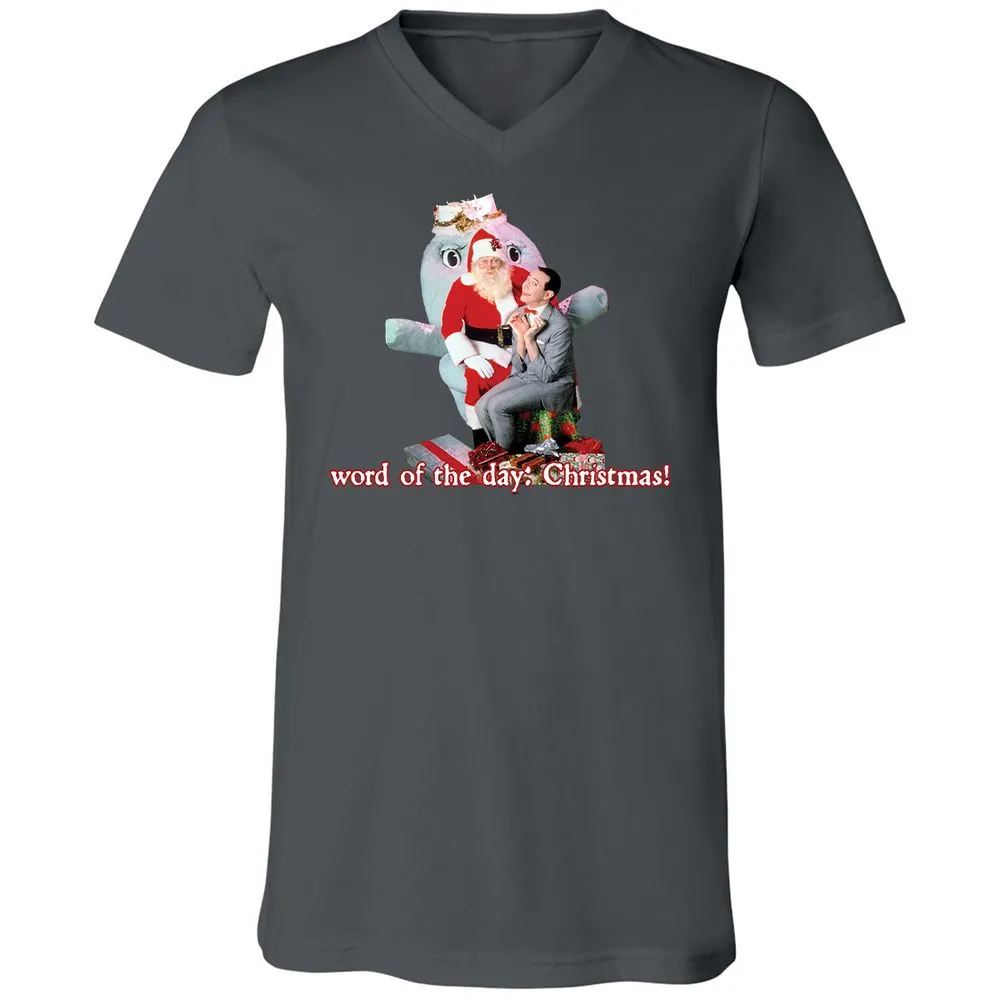 Unisex V-Neck T-Shirt - JKNZHBSV - Asphalt - 12