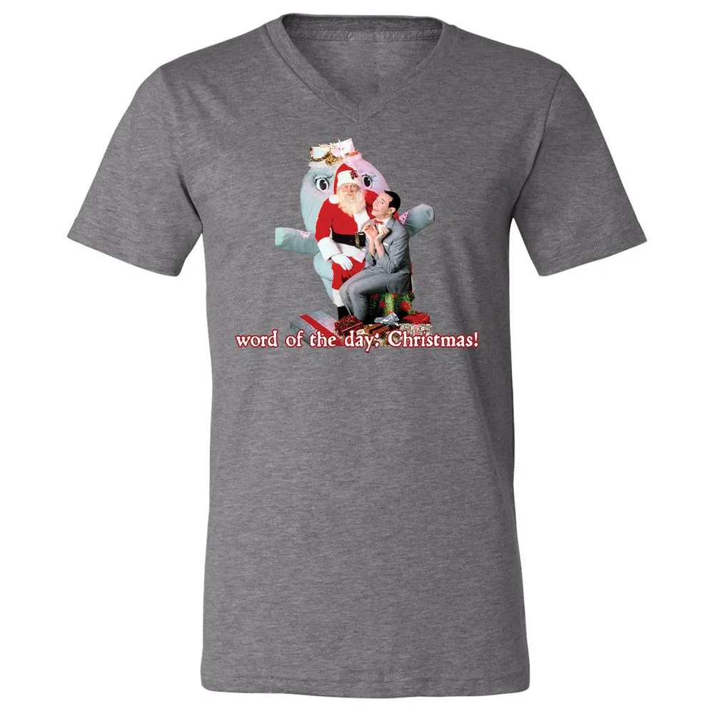 Unisex V-Neck T-Shirt - JKNZHBSV - Deep Heather - 13