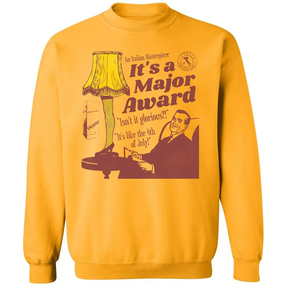 A Christmas Story Leg Lamp - Gold - 11