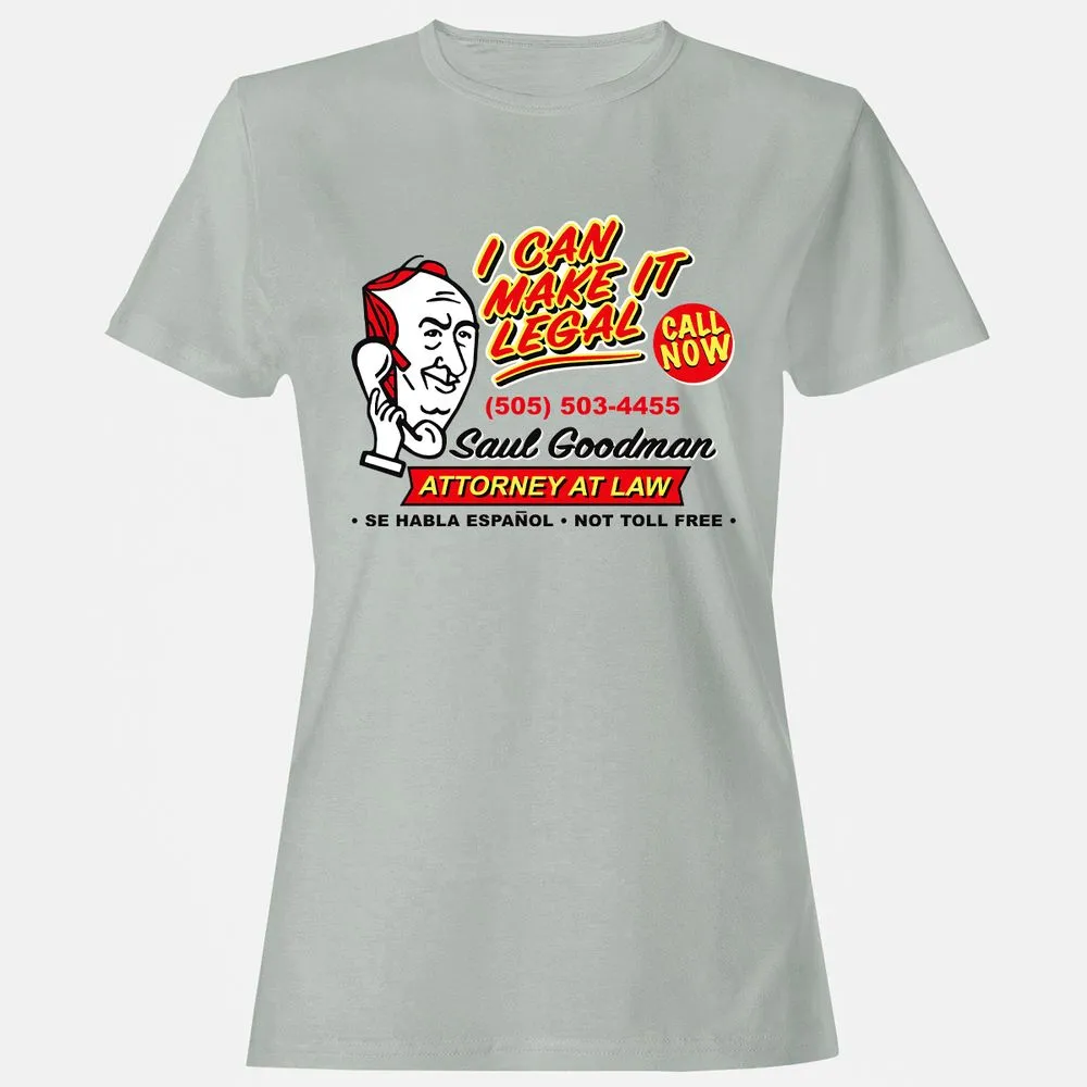 Women's T-Shirt - B3UAR9YN - Ash - 2