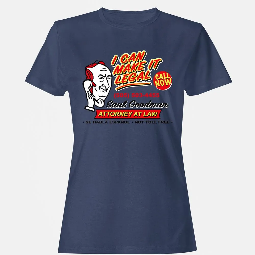 Women's T-Shirt - B3UAR9YN - Navy - 10