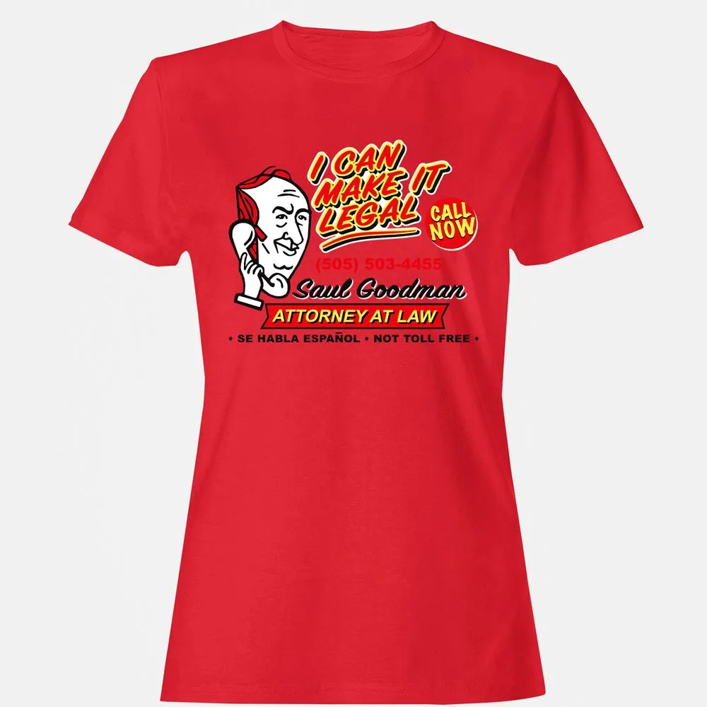 Women's T-Shirt - B3UAR9YN - Red - 13