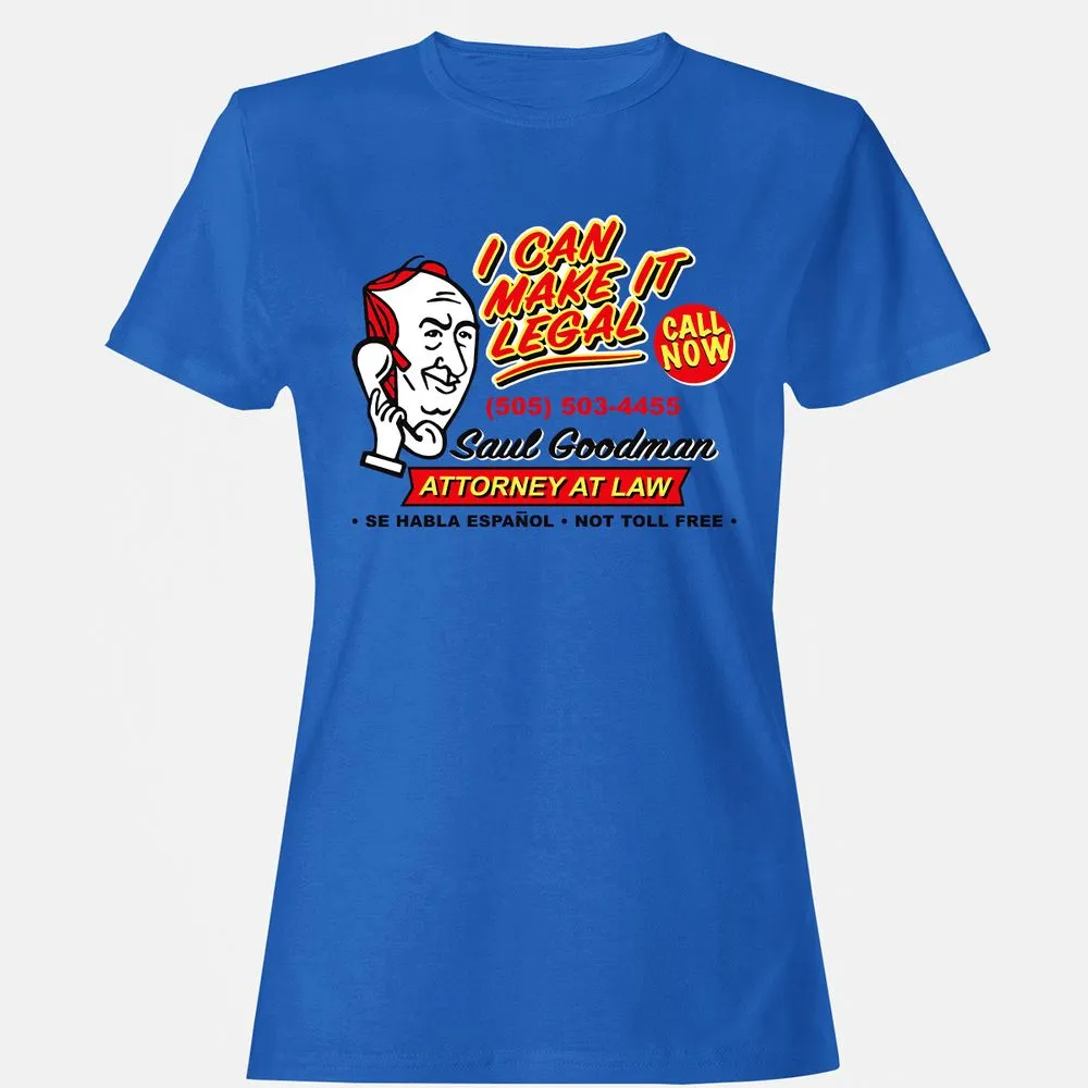 Women's T-Shirt - B3UAR9YN - Royal - 14