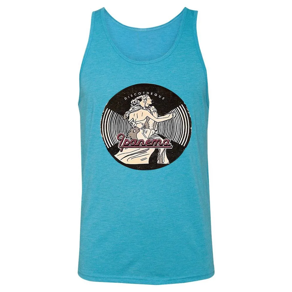 Unisex Jersey Tank - UMMZQQLY - Aqua Triblend - 3