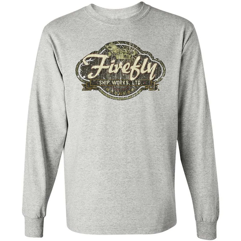 Long Sleeve T-Shirt - VFHEMRF8 - Ash - 5