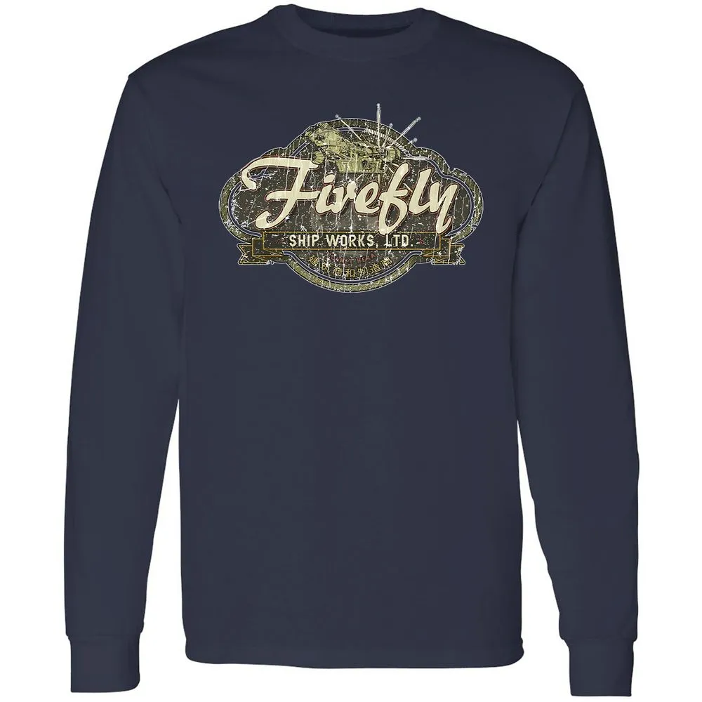 Long Sleeve T-Shirt - VFHEMRF8 - Navy - 12
