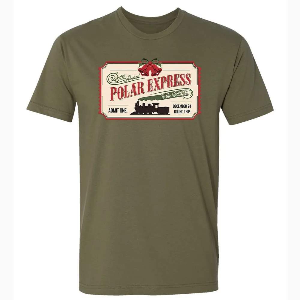 Polar Express Ticket - Military Green - 5