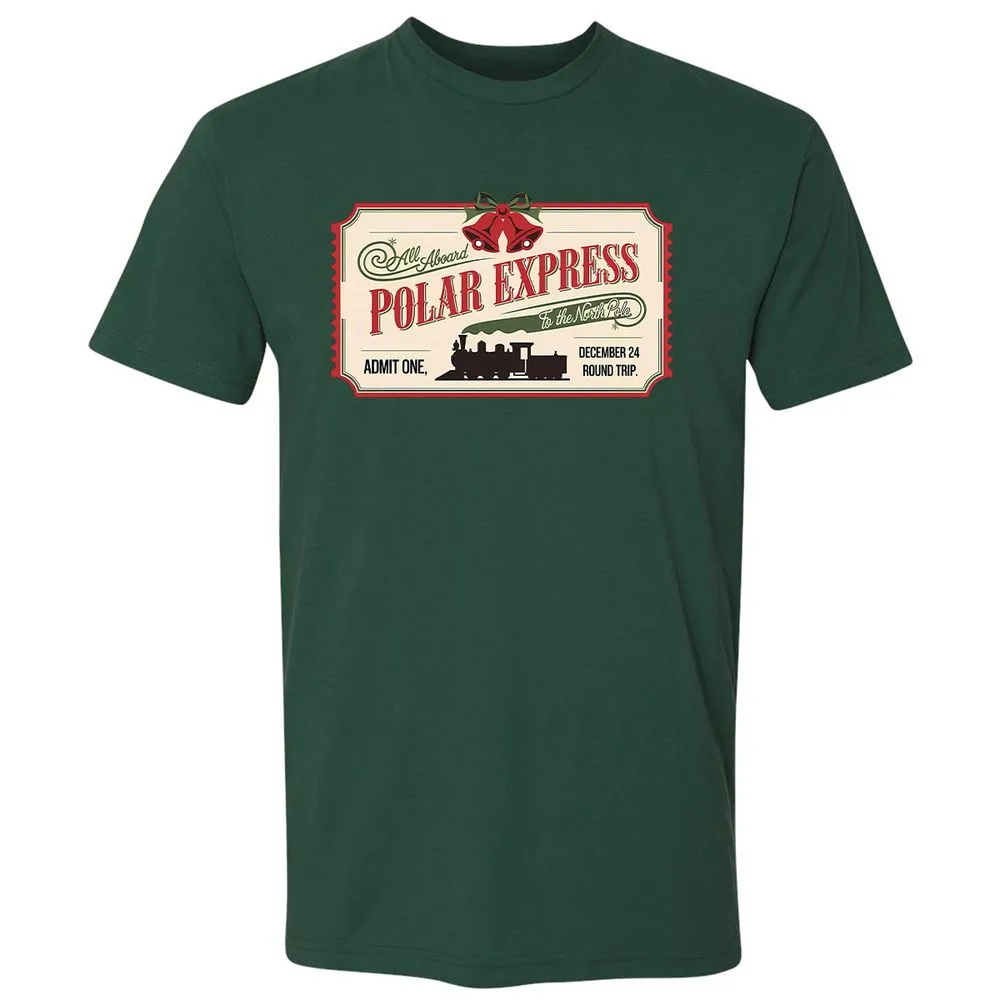 Polar Express Ticket - Forest Green - 13